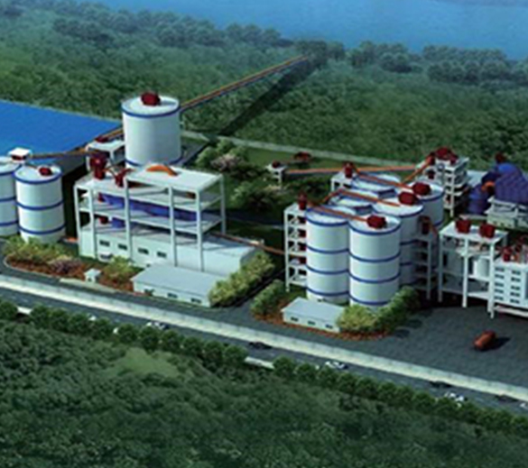 九江盤石 100 萬噸 / 年水泥粉磨站